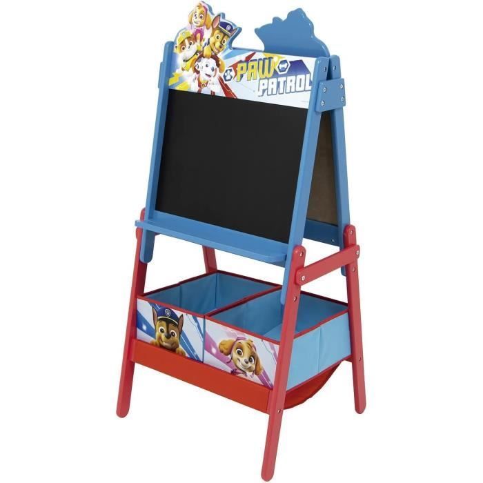 PATRULLA CANINA - Caballete de doble cara y cajas de almacenamiento. Altura: 117 cm.