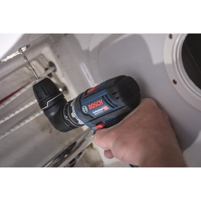 Bosch Professional GSR 12V-15 FC Drill/Driver + 2 x 2.0Ah Batteries + GAL 1230 Charger - 06019F6006