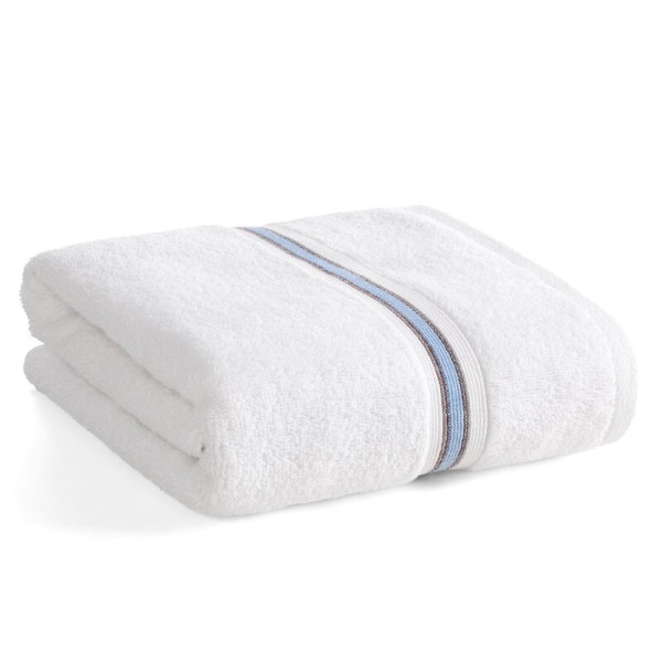 Ręcznik 50x90 Tris biały z bordiurą frotte 500 g/m2