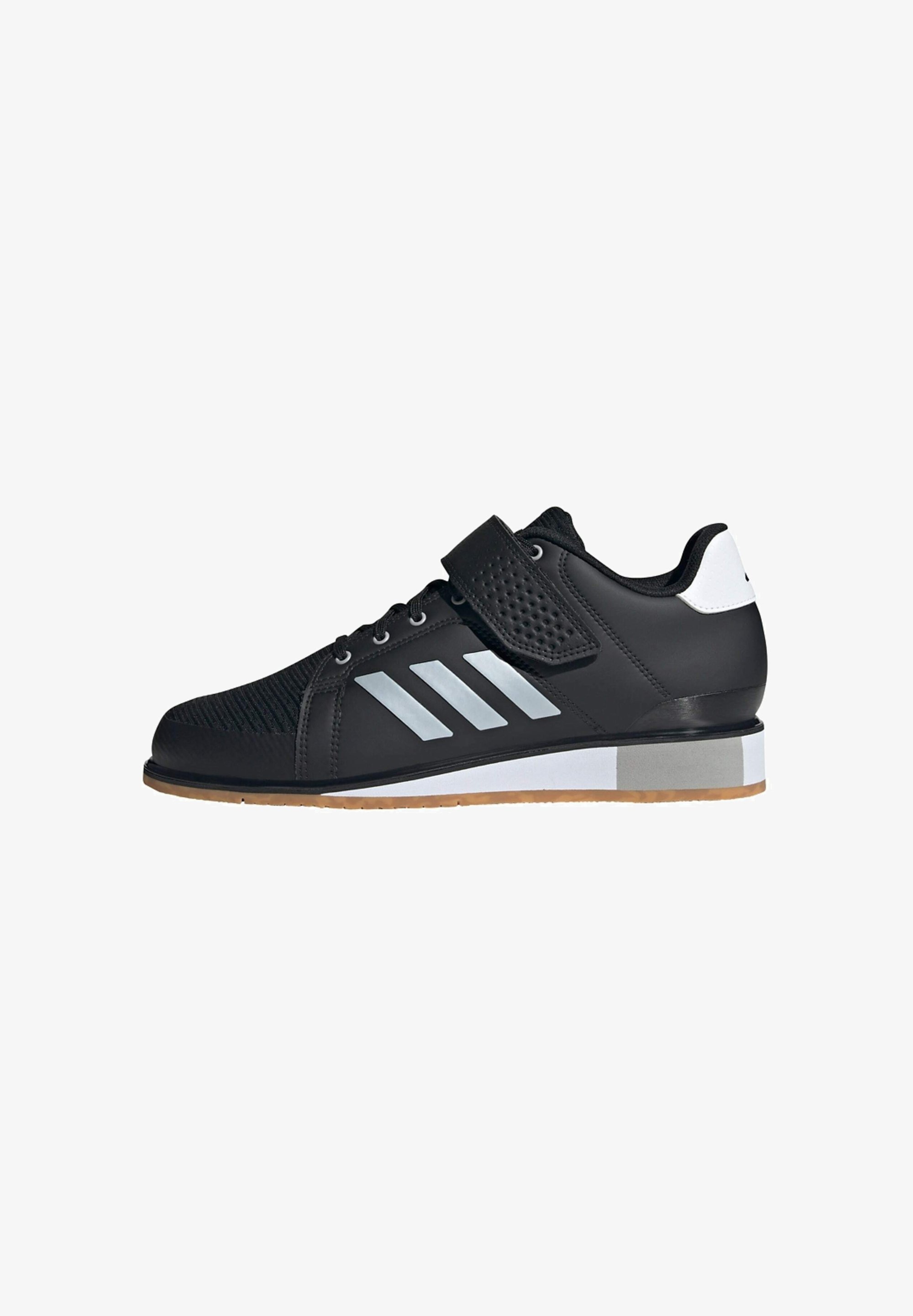 adidas Performance POWER PERFECT 3 SOLLEVAMENTO PESO - Scarpe da arrampicata - core black metallic grey two