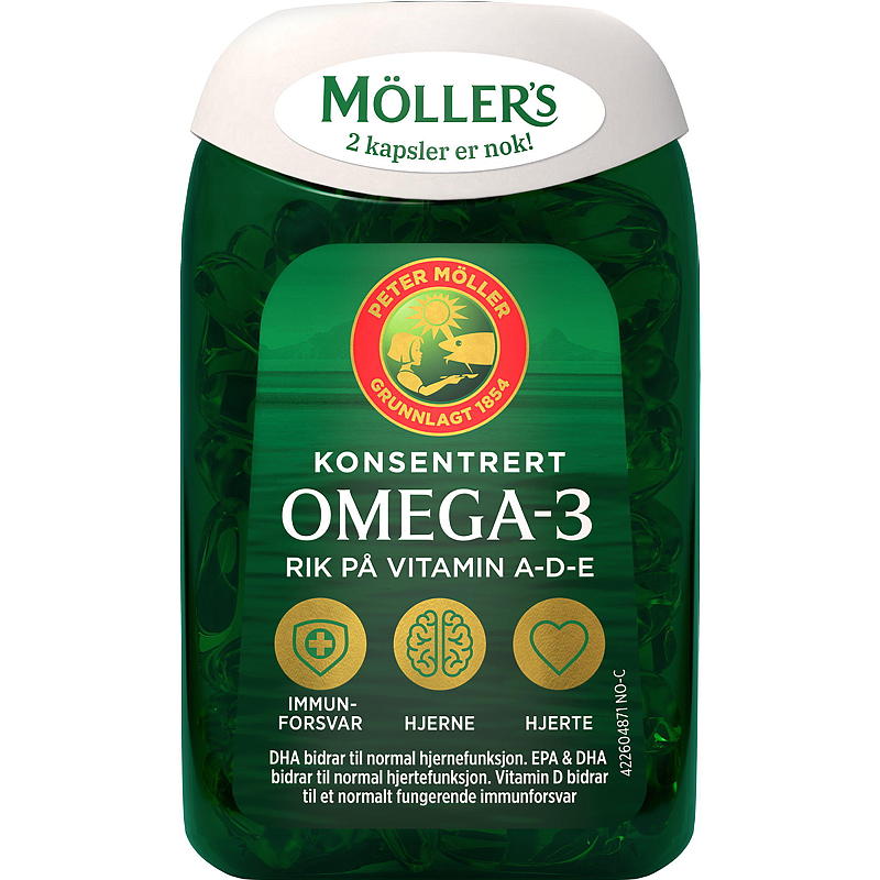 Möller's Möller's Original Omega-3 112 pièces.