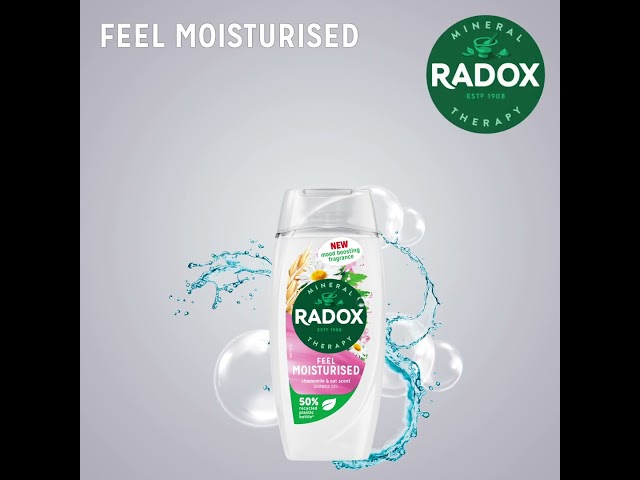 Gel de duș hidratat Radox Mineral Therapy Feel 225 ml