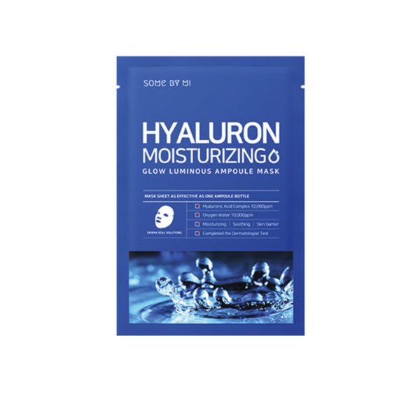 Hydratační zářivá ampulková maska Some By Mi Hyaluron