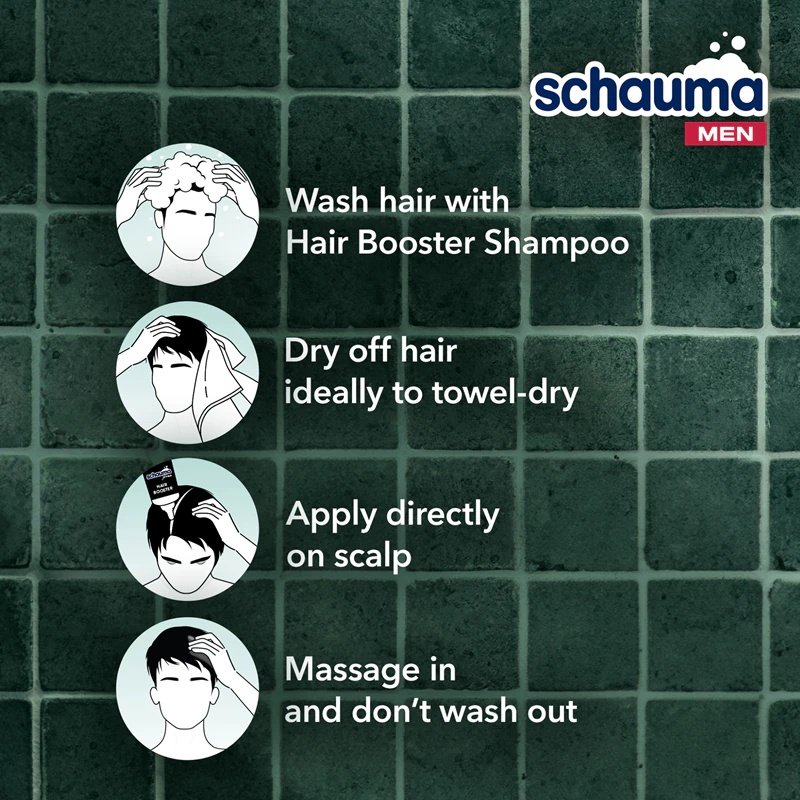 Schwarzkopf Schauma matu toniks ar kofeīnu vājiem un izkritušiem matiem