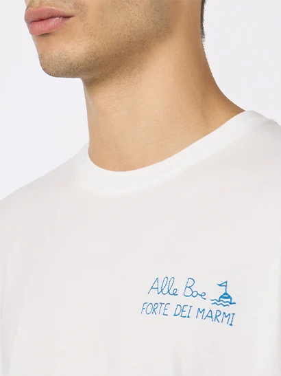 Portofino heren T-shirt van klassiek katoenen jersey met