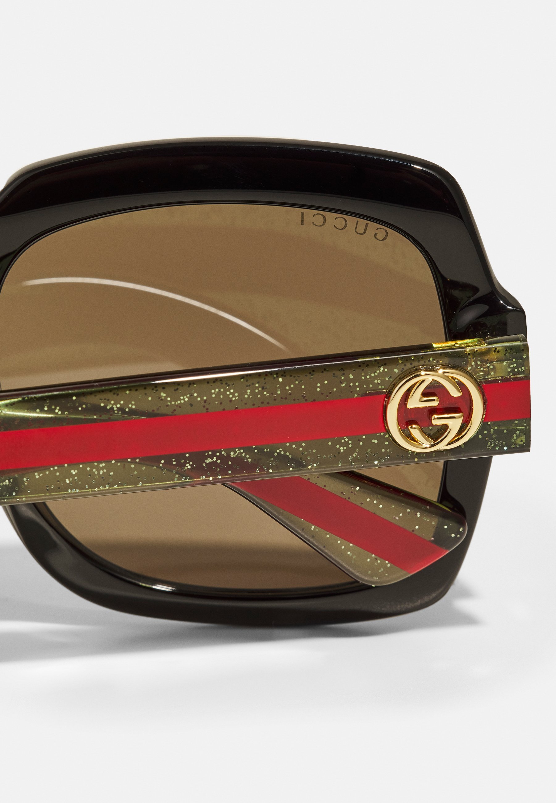 Gucci zonnebril - zwart/groen/bruin