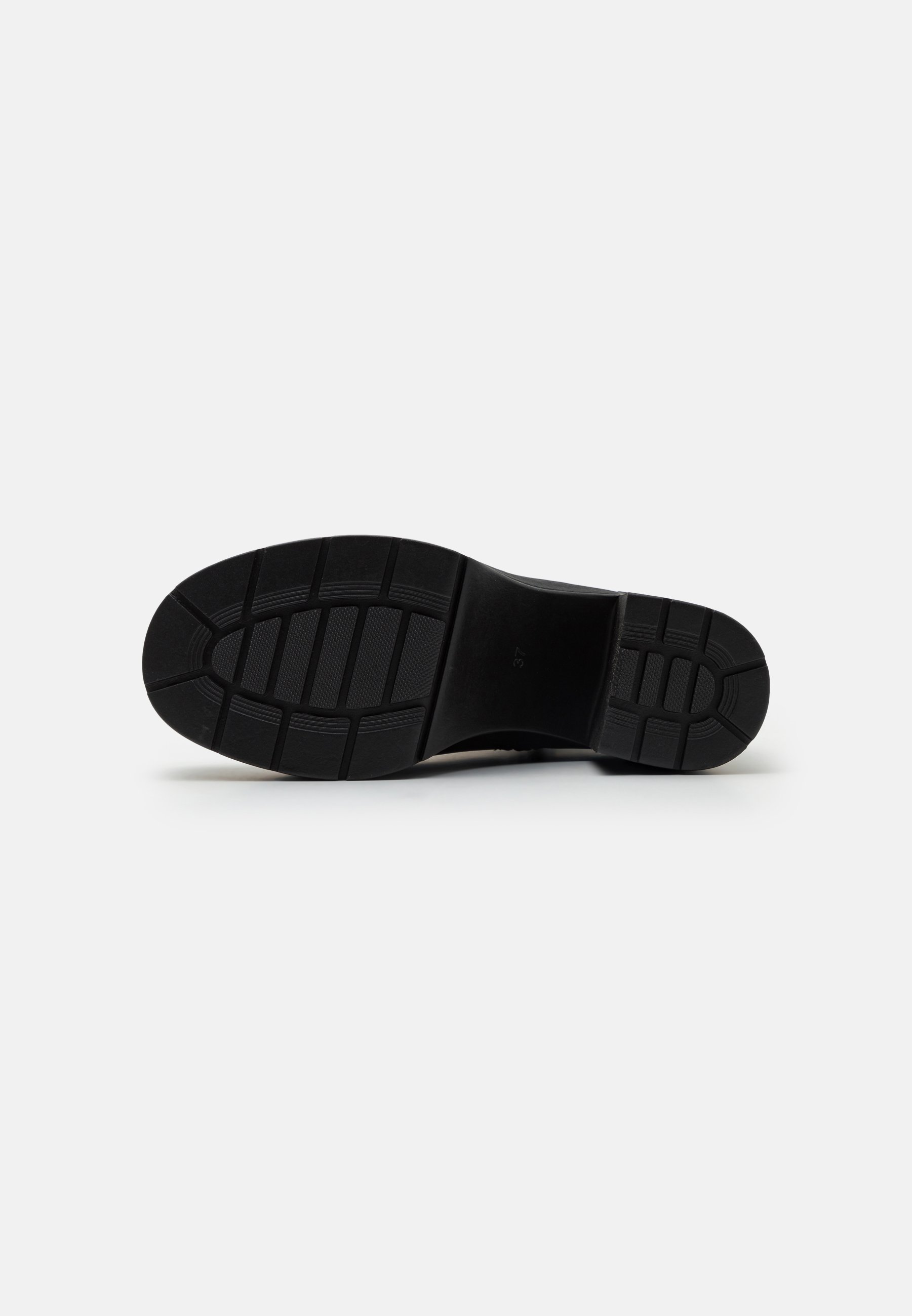 Even&Odd Plateau-Ankle-Boots mit weiter Passform – schwarz