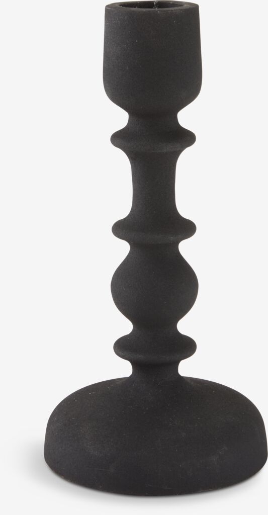 CASPAR svijećnjak Ø8xV16cm crni