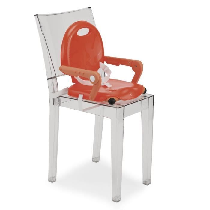 Seggiolino rialzato CHICCO Pocket Snack - Rosso papavero