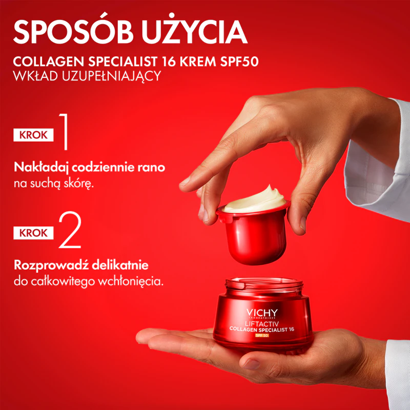 Vichy Liftactiv Collagen Specialist 16 FPS 50 Creme de Dia Antienvelhecimento FPS 50