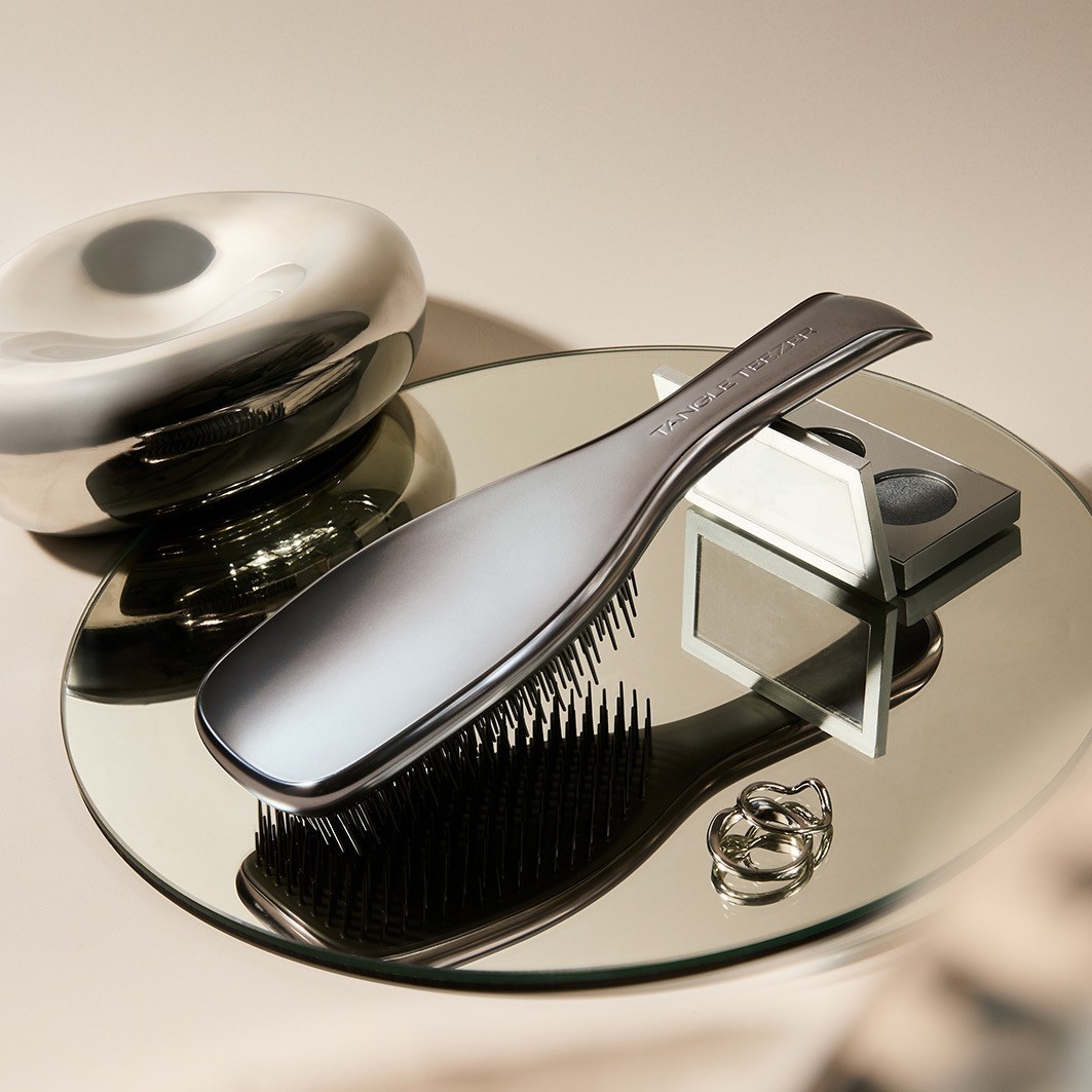 Tangle Teezer Detangling The ultimativna krtača za lase Midnight Silver Chrome - 1 kos