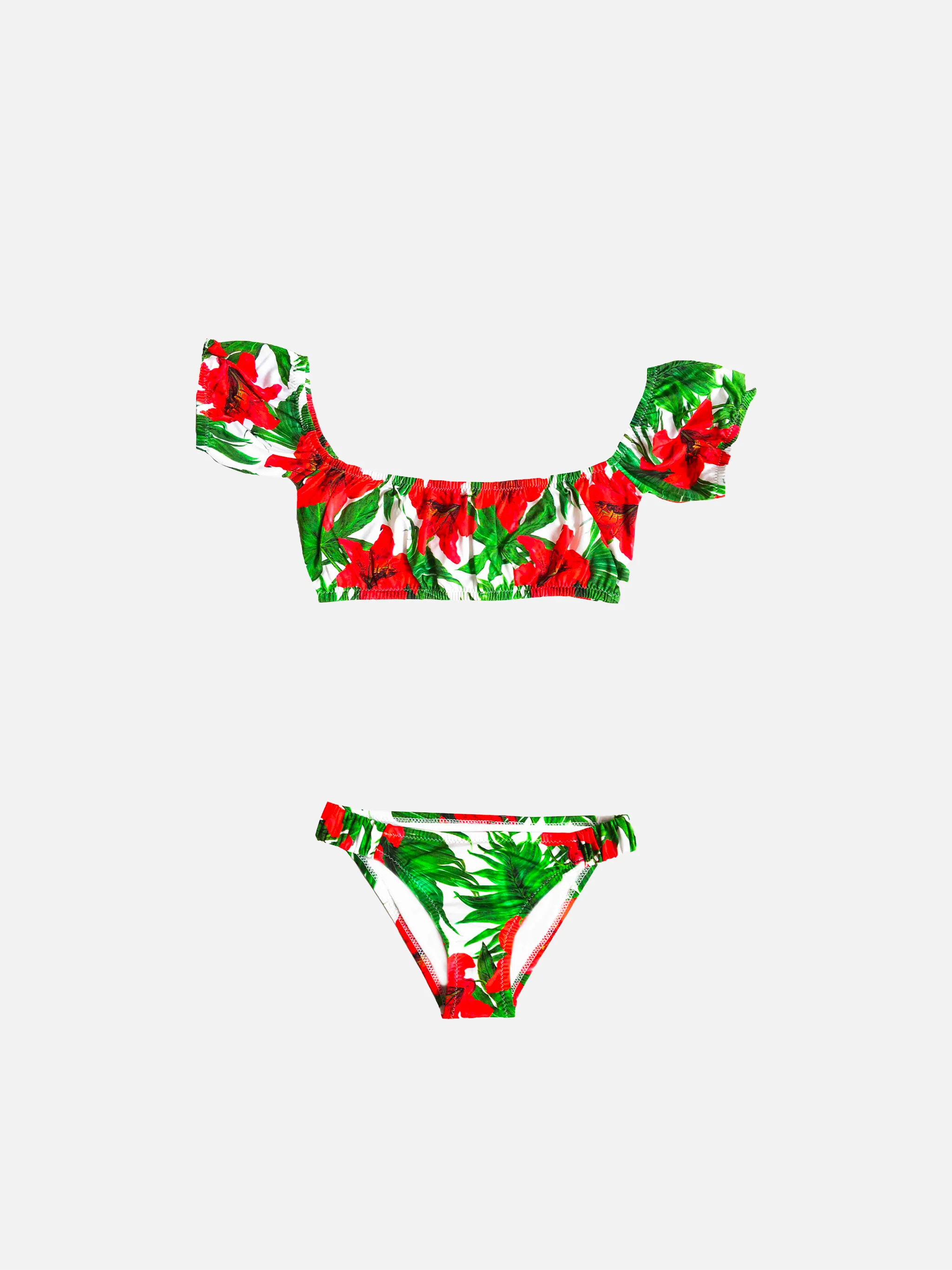 ROMANTISCHE IBISCUS MEISJESBIKINI