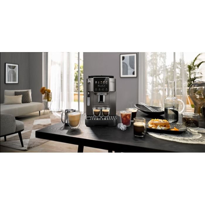 Delonghi Magnifica Start Pop FEB2252.TB 1450W Silver Espresso Machine with Grinder
