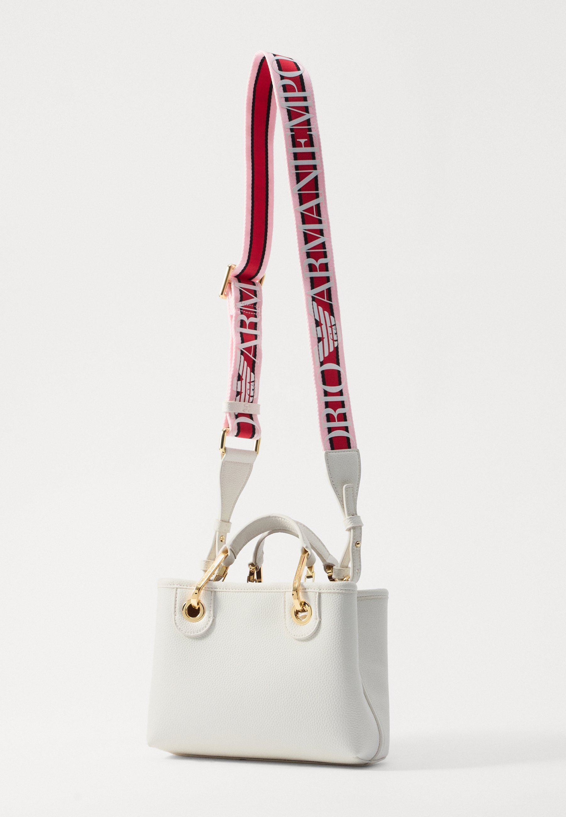 Emporio Armani MY EA - Handbag - bianco/cuoio