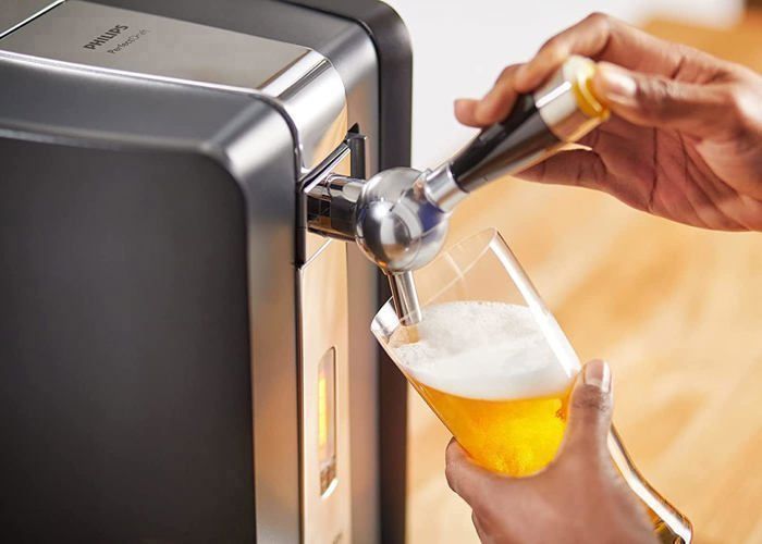 Kit Dispensador de Cerveja PerfectDraft - 1 barril de 6L de Leffe Blonde - Depósito de €5 incluído - Ideia para presente