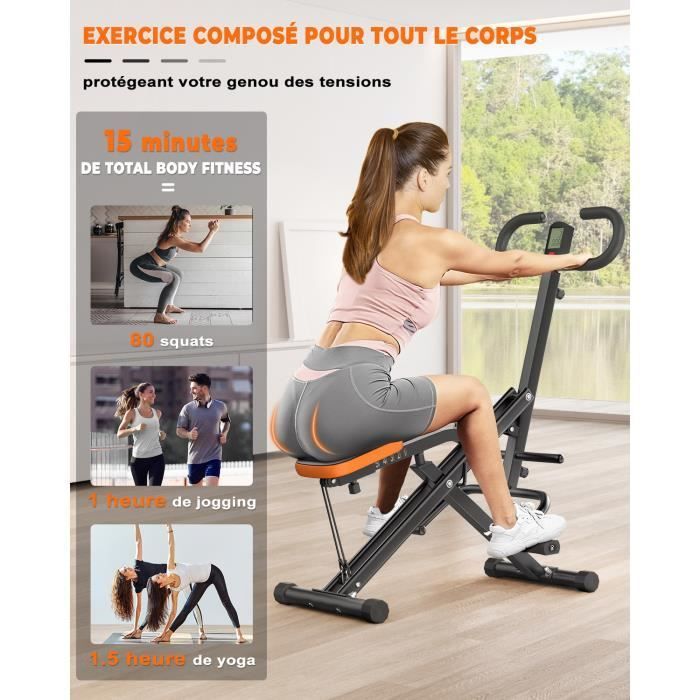 DSKEUZEEW AB Booster Plus Total Crunch Entrenador Abdominal - Máquina de Ejercicios Abdominales Evolution