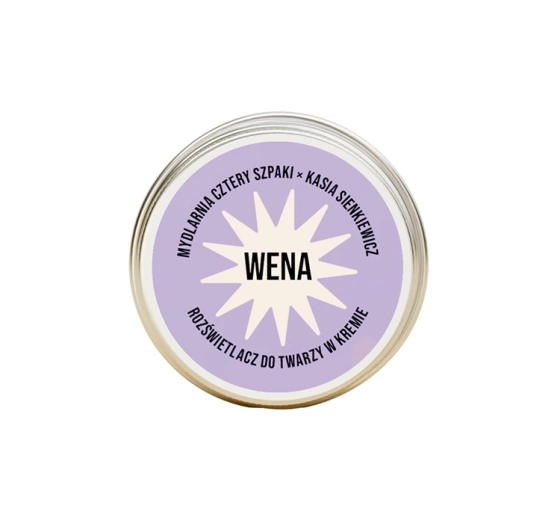 Mydlarnia Cztery Szpaki Wena x Kasia Sienkiewicz naturalny rozświetlacz do twarzy 15ml
