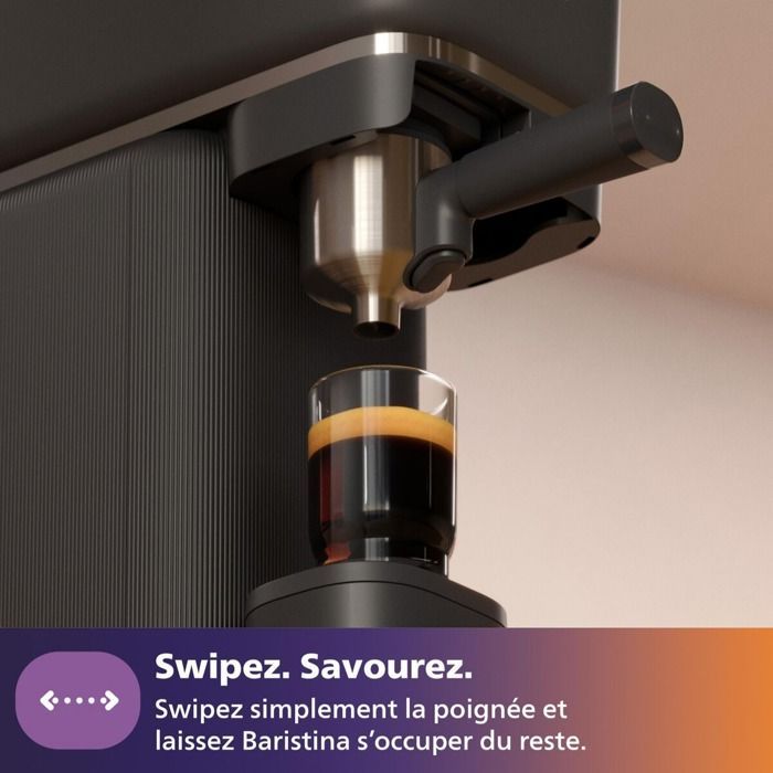 Expresso avec broyeur Philips Baristina BAR300/60 122,8 W Noir