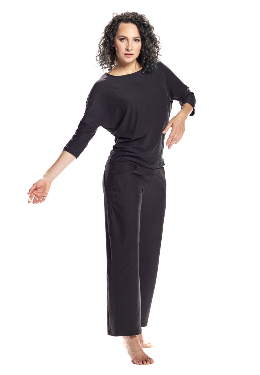 Winshape FUNCTIONAL LIGHT AND SOFT DT111LS - Hosszú ujjú felső - fekete