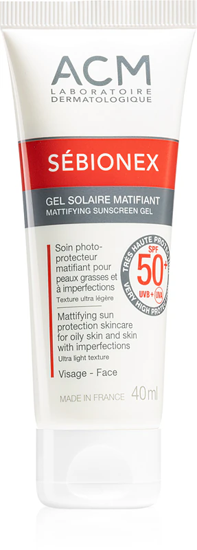 ACM Sébionex SPF 50+ Matterende gezichtsgel