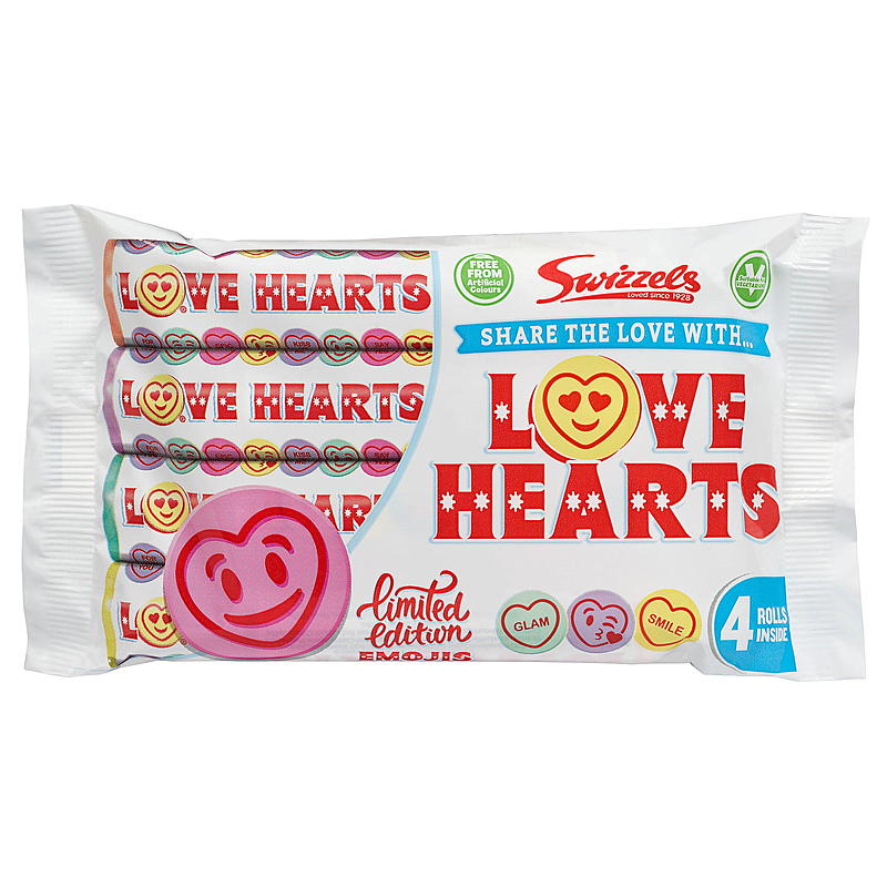 Swizzels Kärlekshjärtan 4-pack