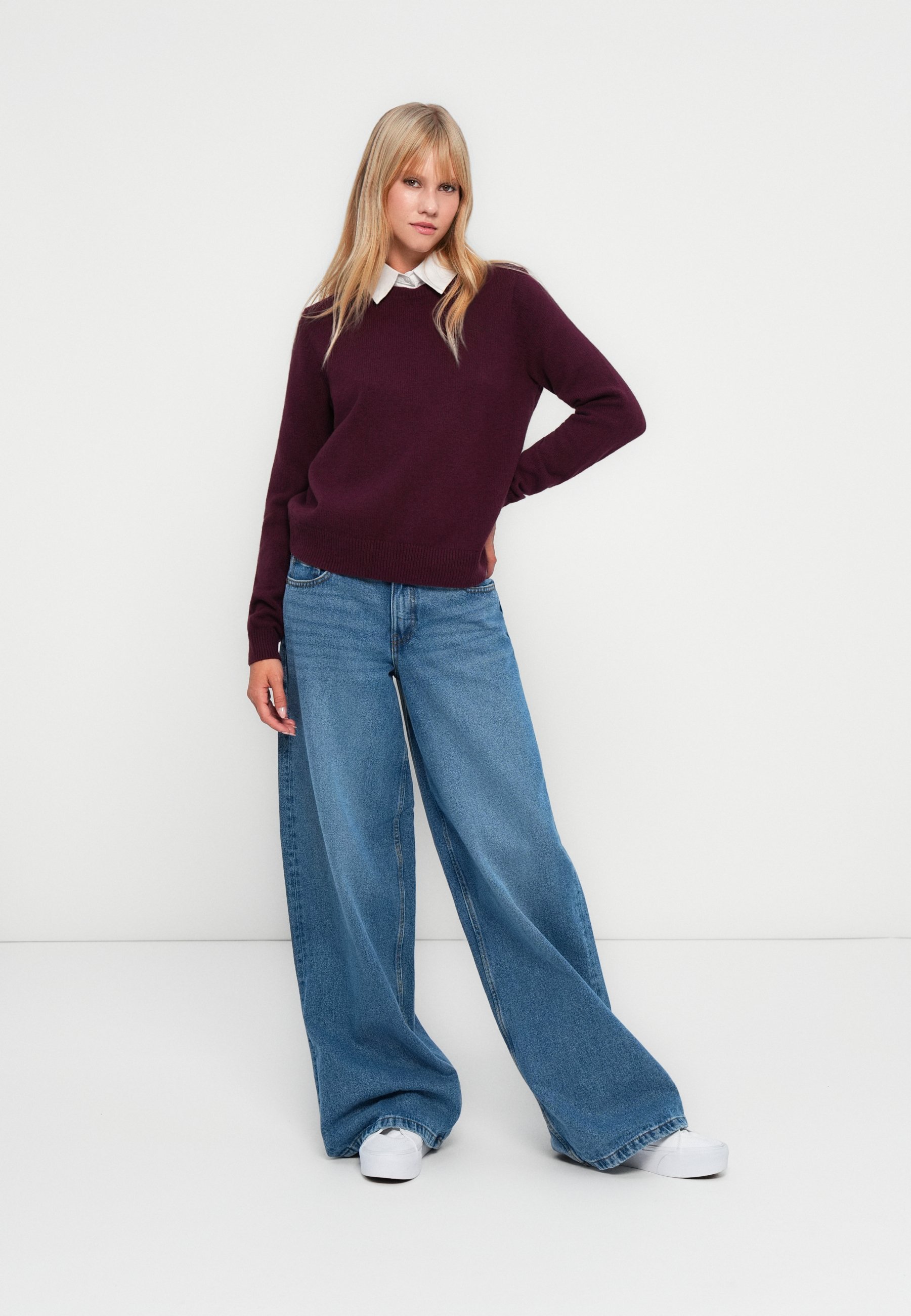 GAP CASHSOFT CREW - Jumper - tuscan red