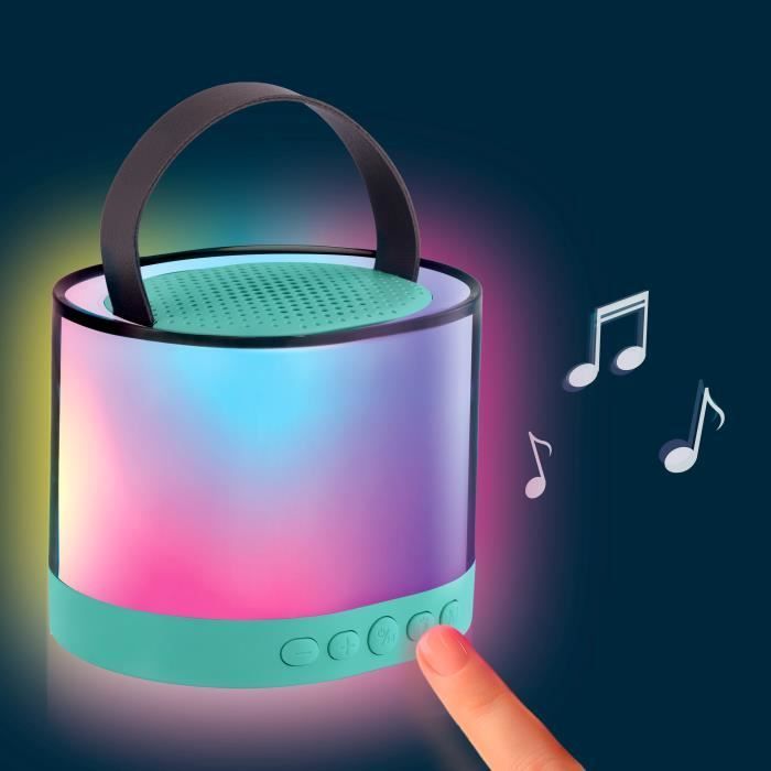 Mini Station Karaoké - Enceinte lumineuse avec 2 microphones sans fil Music Creator  - INF 044 Canal Toys