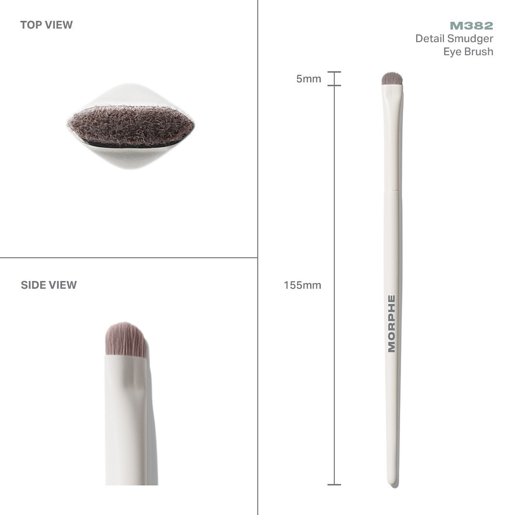 Pincel para Sombra Morphe M382 - Pincel de Precisão para Esfumar - 1 unidade
