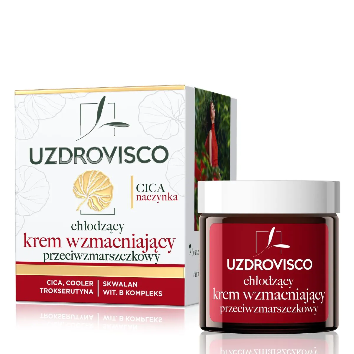 Uzdrovisco Cica Naczynka Krem przeciwzmarszczkowy wzmacniająco-kojący na dzień i na noc 50ml