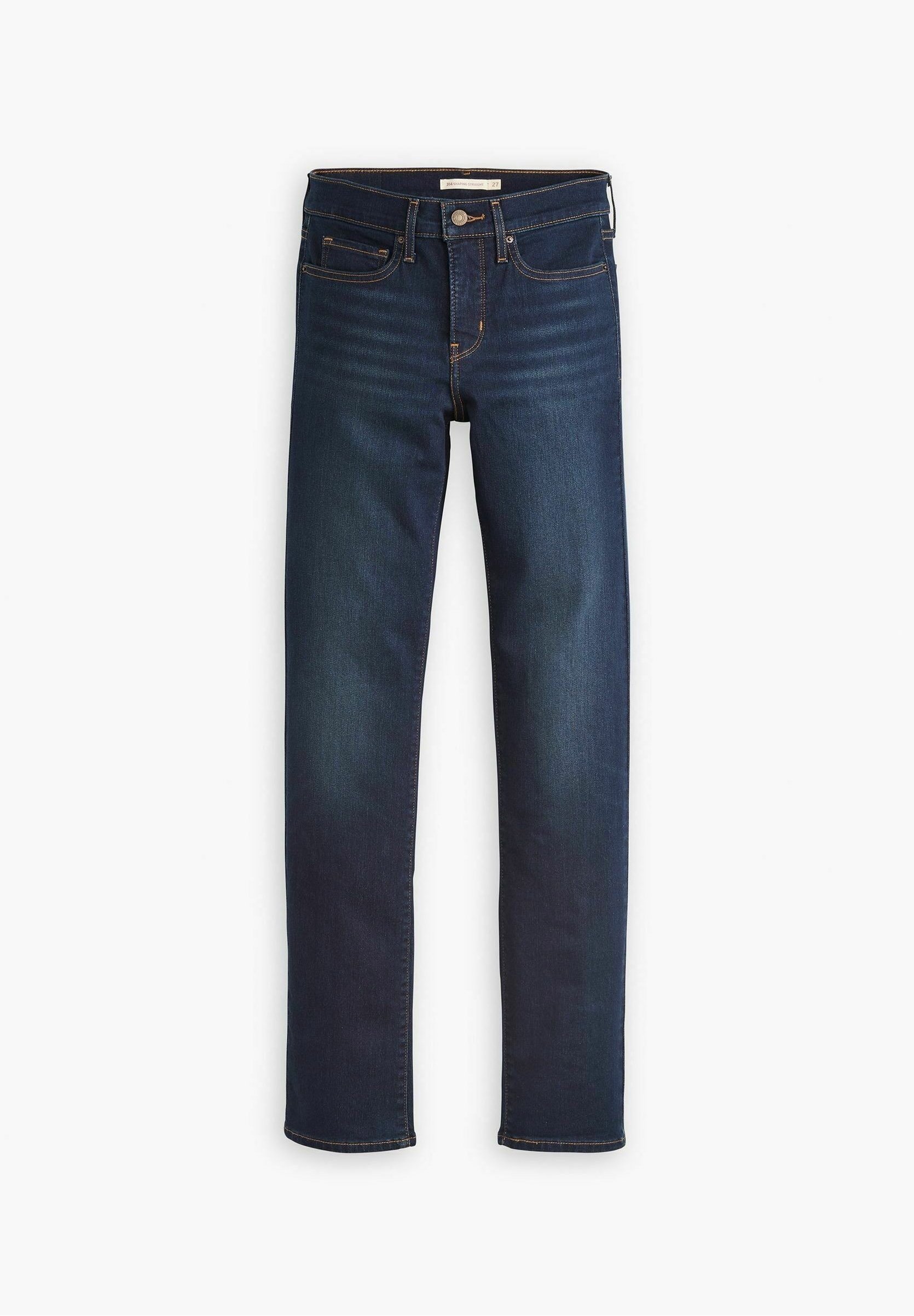 Jeansy Levi's® Slim fit - ciemnoniebieskie