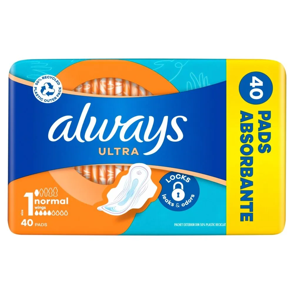 Always Ultra podpaski Regular Wing Light