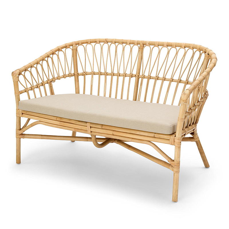 Gruppo divani Home Nature, rattan, Tonga