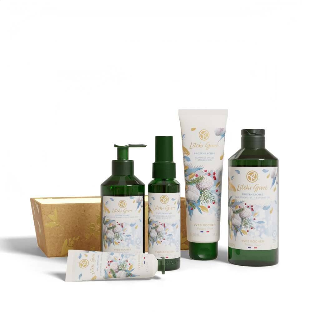 Kerstmand - Lychee met glazuur