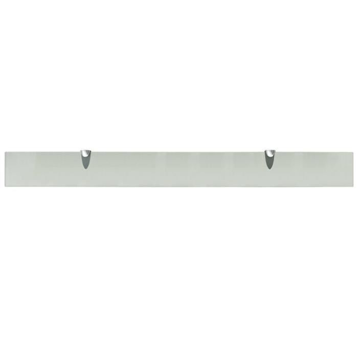 vidaXL Glazen wandplank 100 x 10 cm 8 mm