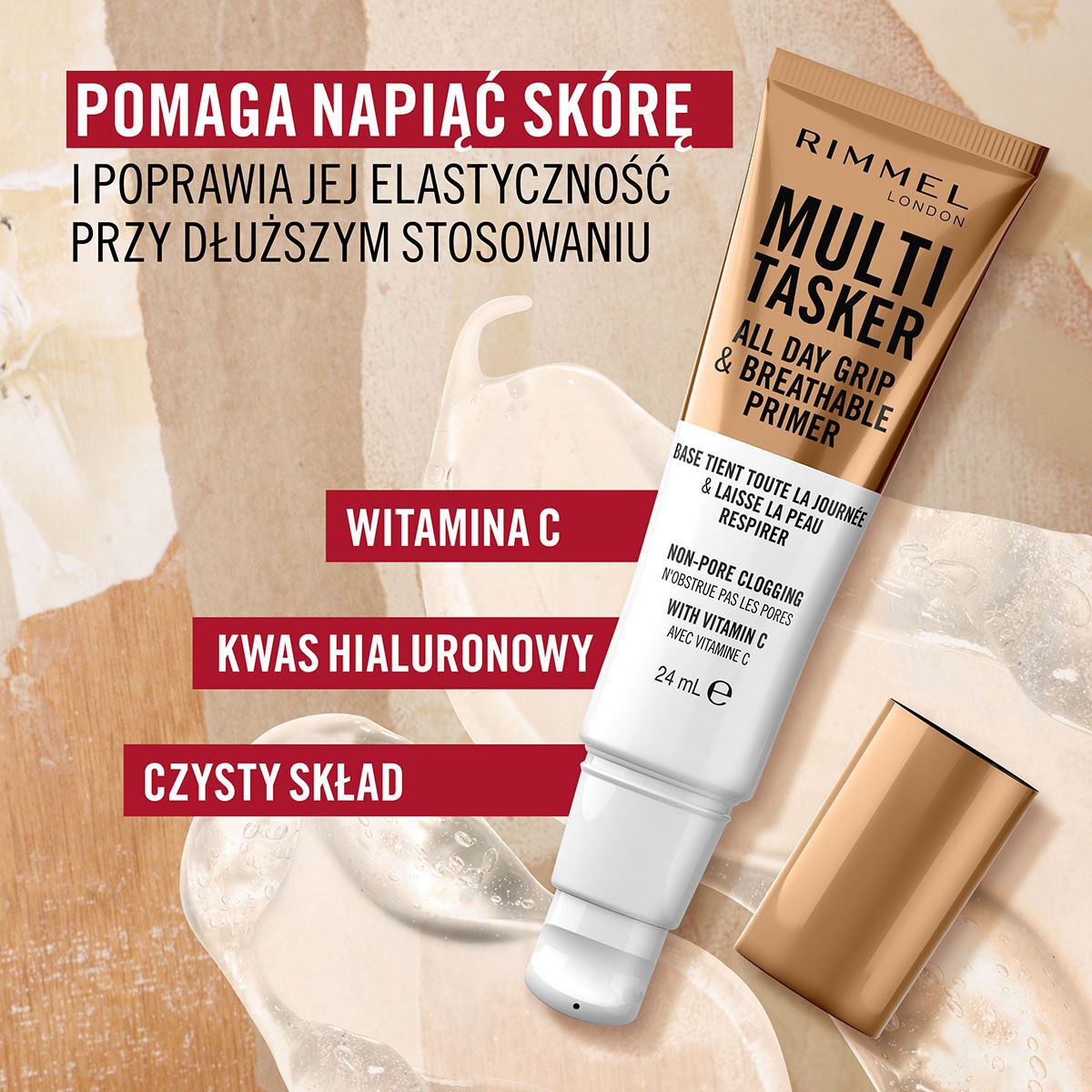 Rimmel Multi-Tasker Ganztägiger Grip & Atmungsaktiv