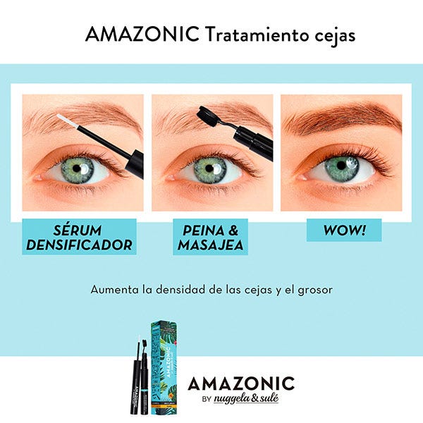 Amazonic Ορός Φρυδιών + Πινέλο | 2.5ML