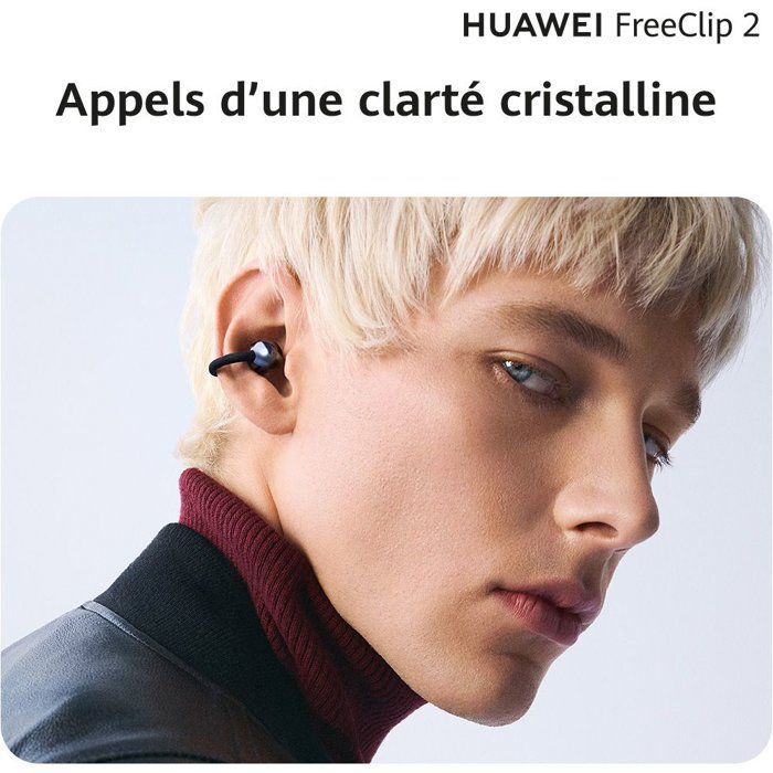 Auricolari wireless - HUAWEI - Freeclip 2 - Neri