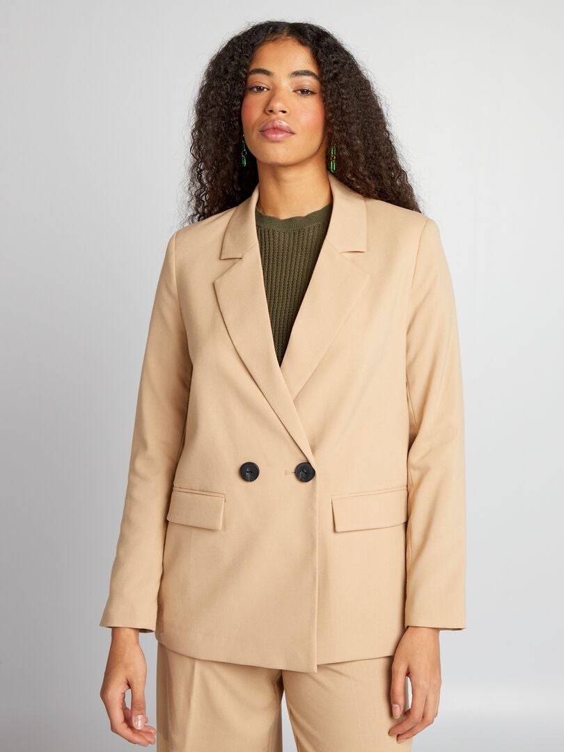 Blazer oversized - BEGE