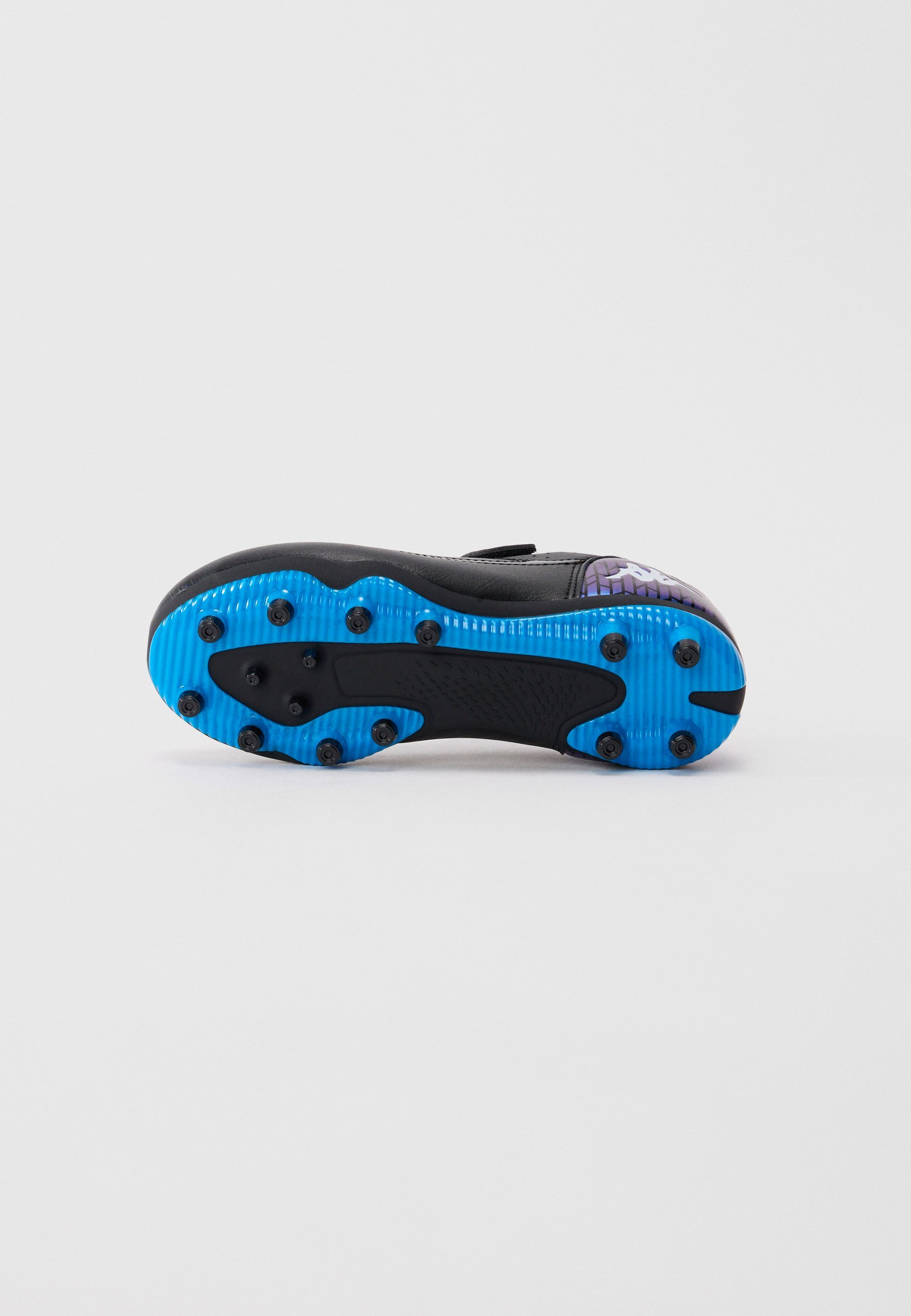 Kappa KOMBAT PLAYER UNISEX - Ciešās zemes futbola zābaki - melni/zili briljanti
