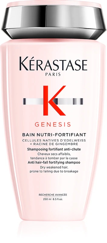 Kérastase Genesis Bain Nutri-Fortifiant drėkinamasis ir atgaivinamasis šampūnas nuo plaukų slinkimo