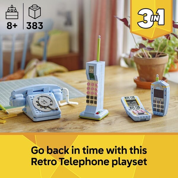 LEGO Creator 31174 3-in-1 Retro telefons<br>