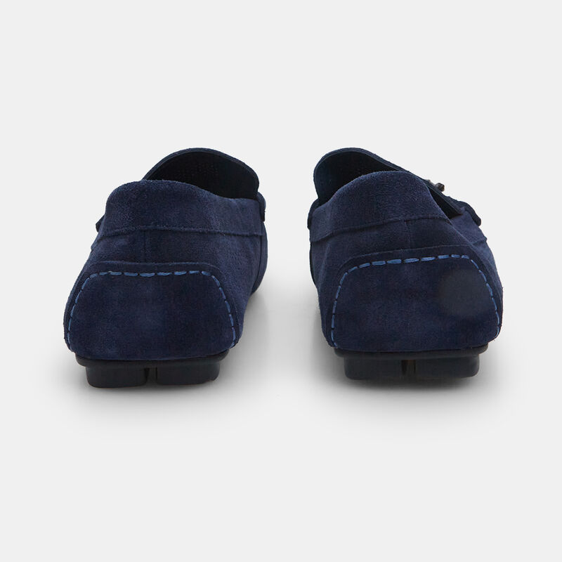 BATA herenloafers van suède