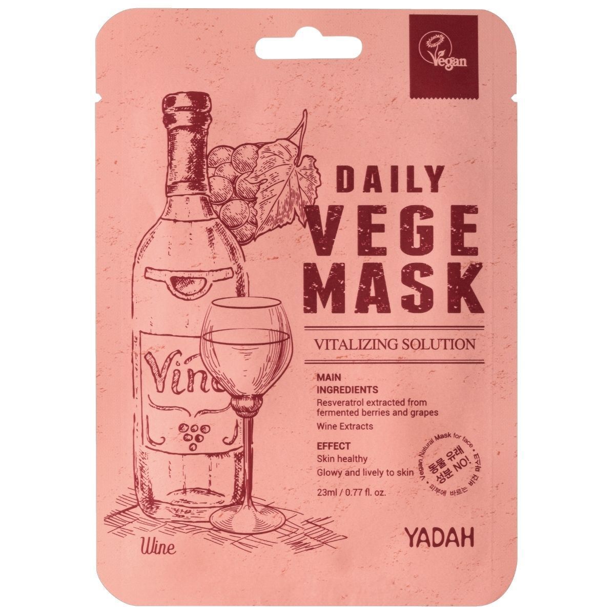 Vin végétarien quotidien Yadah