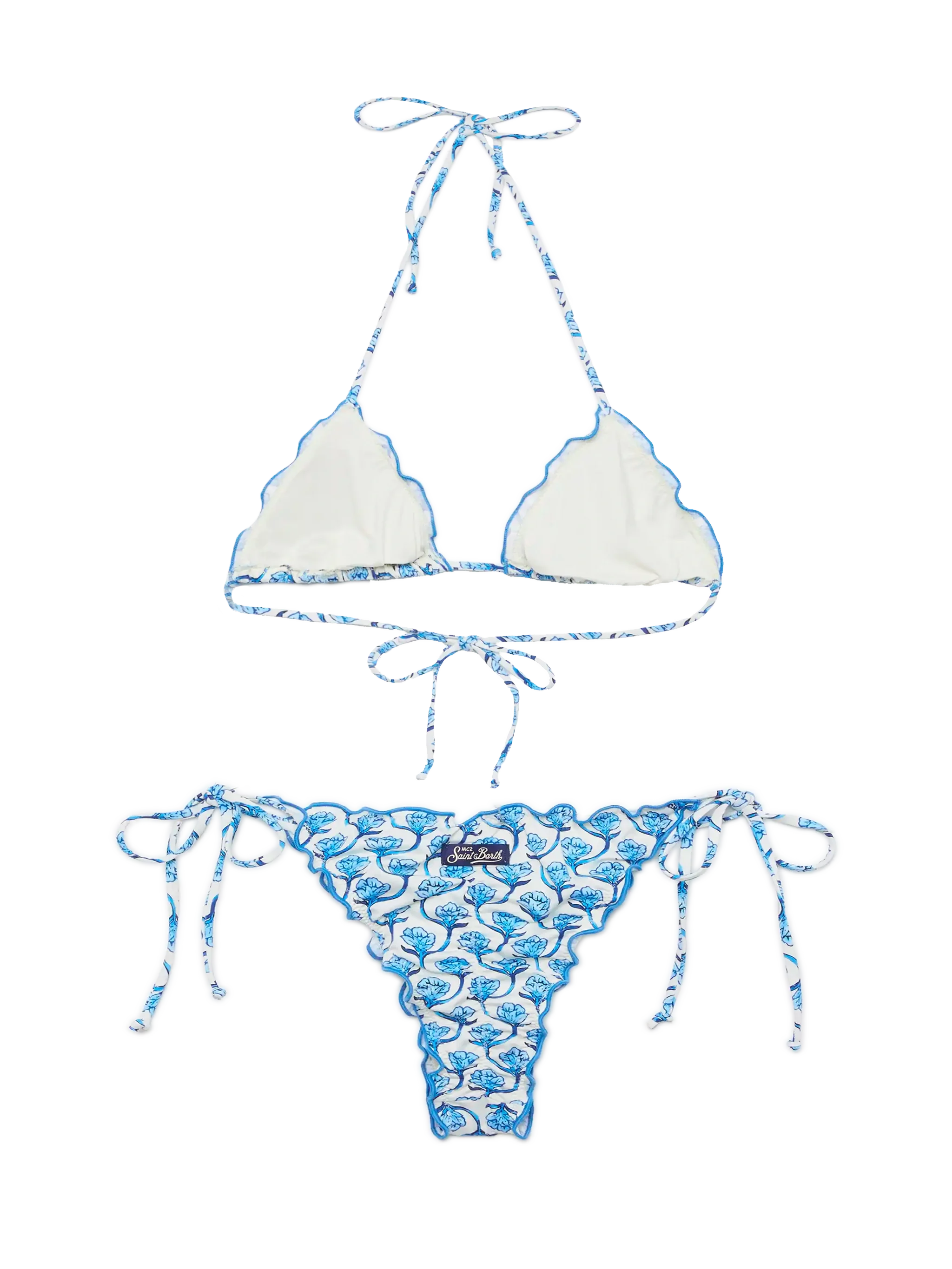 Sagittarius Miami Classic Triangle Bikini met bloemenprint