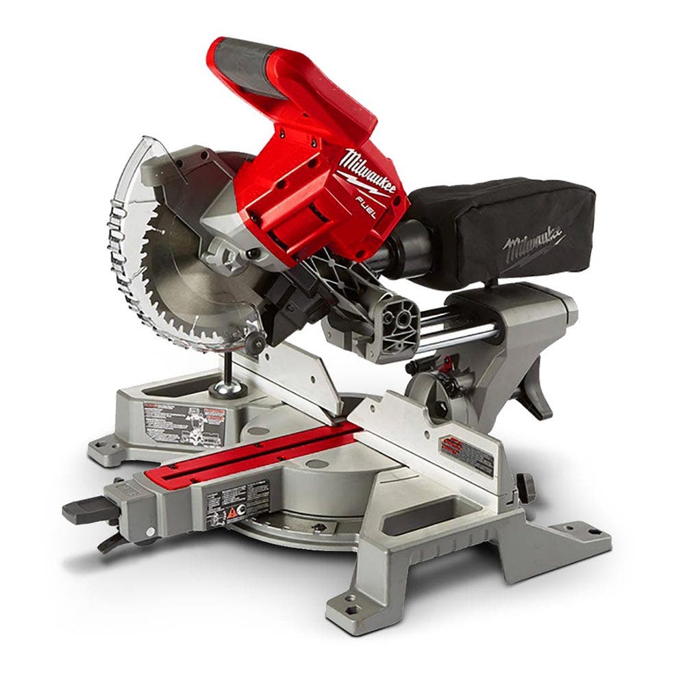 Serra de esquadria deslizante de dupla inclinação MILWAUKEE M18 Fuel de 184 mm M18FMS184-0