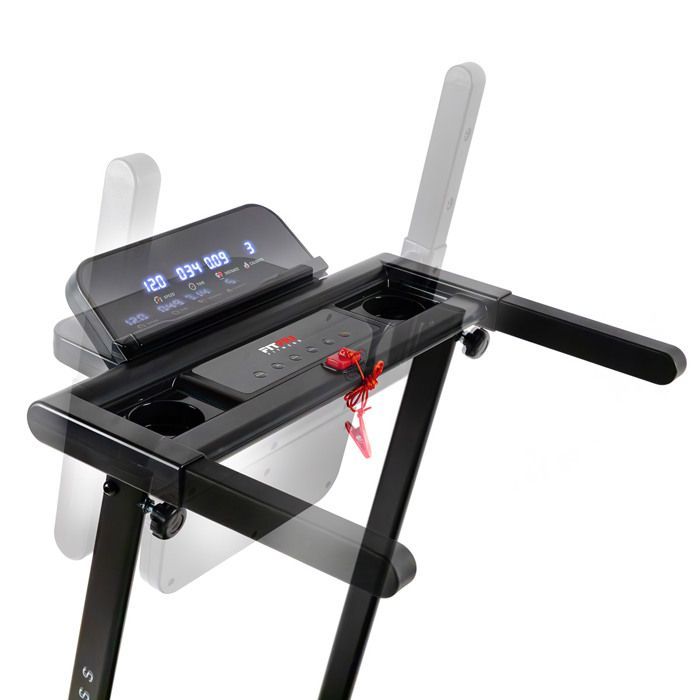 Tapis de course pliable - FITFIU Fitness MC-160C - moteur 2.0HP - max.14km/h - surface 40x102cm - ultra-compact - App et Bluetooth