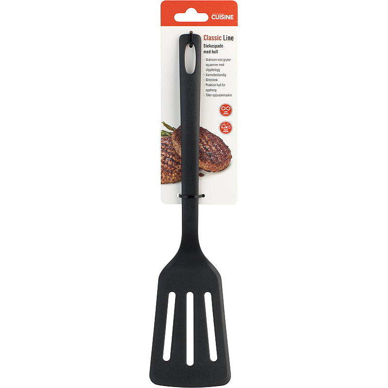 Köksspatel 31 cm med hål Köksspade