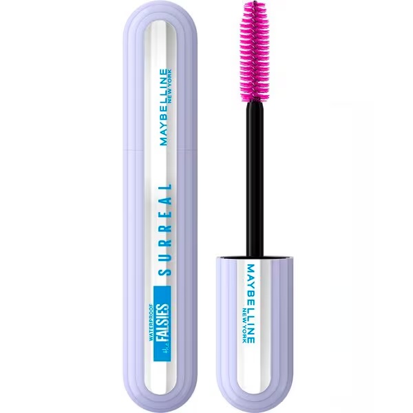 „Maybelline New York The Falsies Surreal Blackest Black“ vandeniui atsparus tušas <br>10 ml, matytas „TikTok“ tinkle