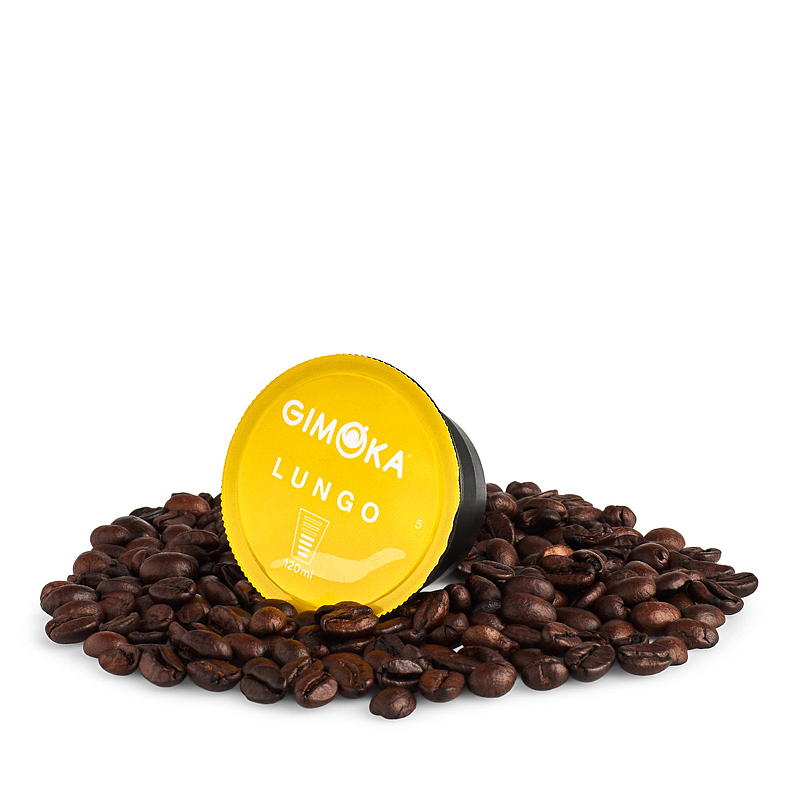 Cápsulas de café Gimoka, paquete de 16 unidades, Gimoka Lungo
