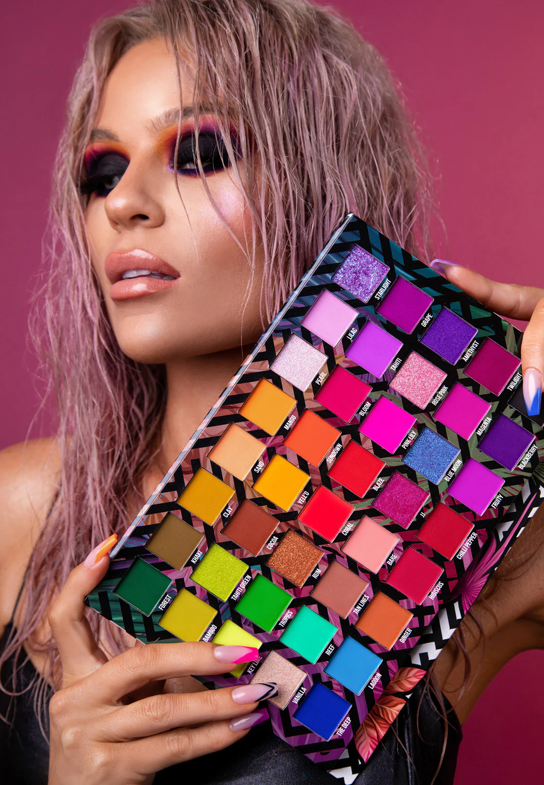 Occhi Bperfect  X Stacey Marie Carnival III Love Tahiti Palette - Palette occhi, Ombretto compatto